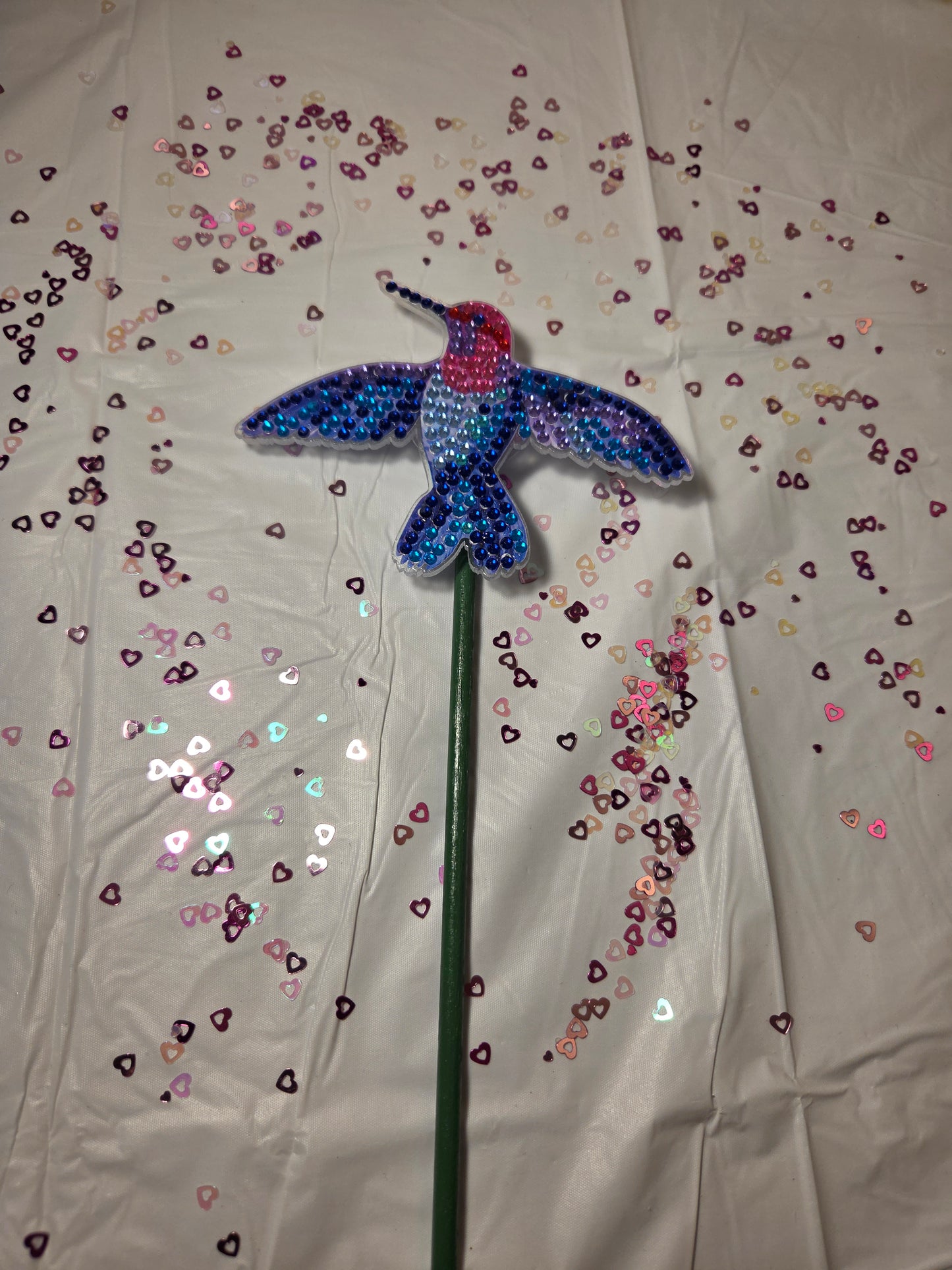 Bird planter stick