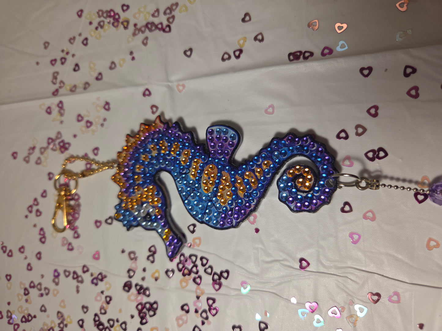 sea horse wind chime