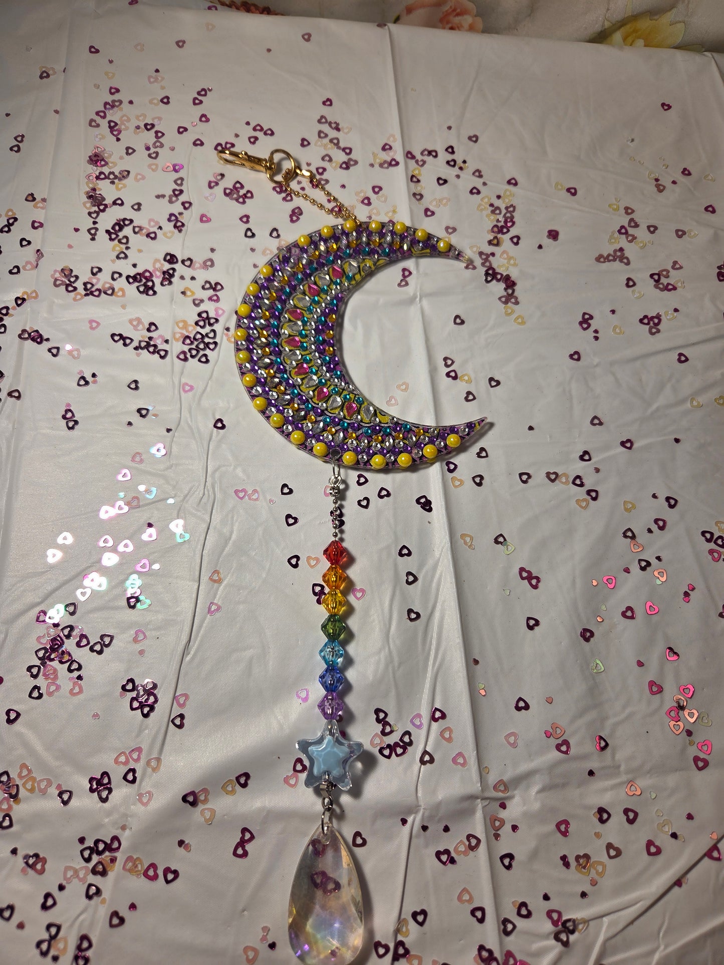 moon wind chime