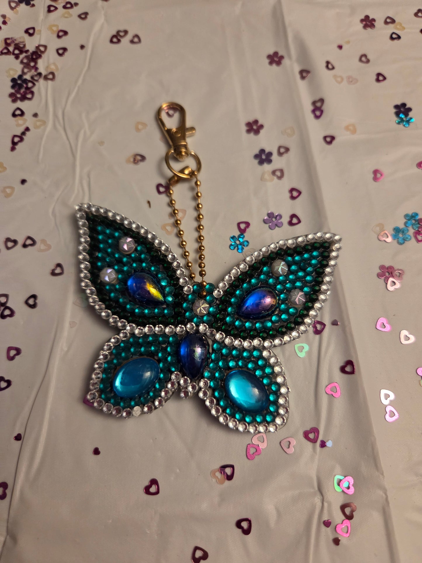 Butterfly key chain
