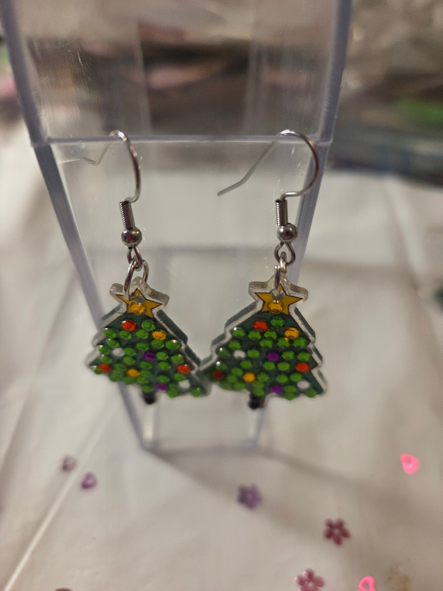 Holiday earrings