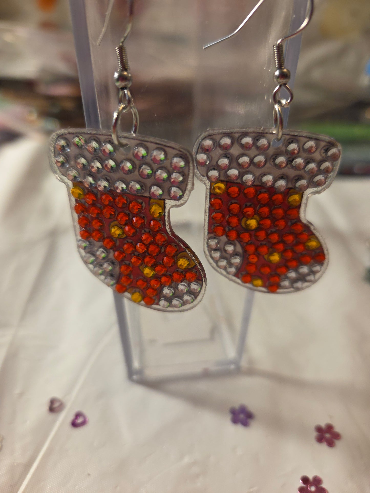 Holiday earrings