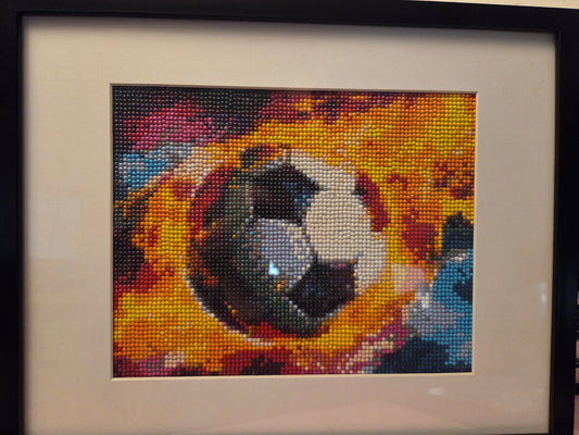 Fire soccer ball