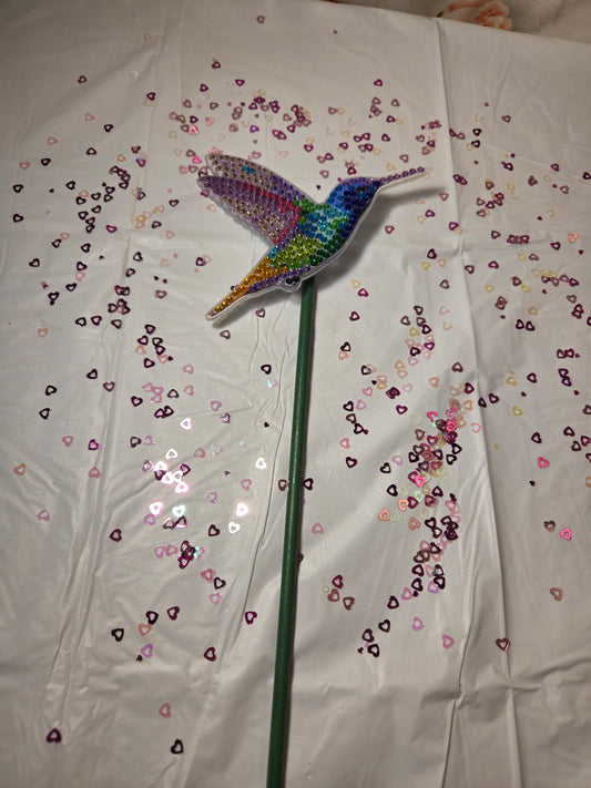 Bird planter stick