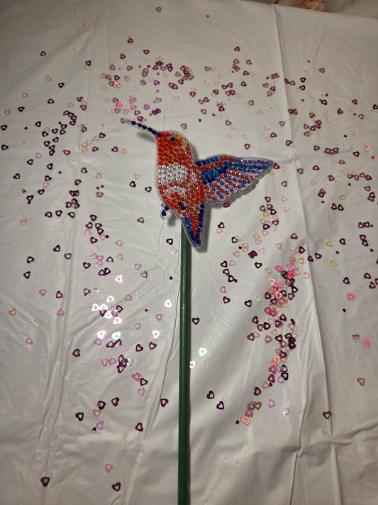 Bird planter stick