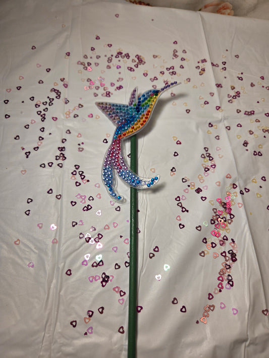 Bird planter stick