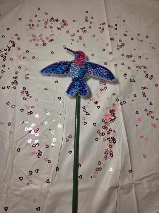 Bird planter stick