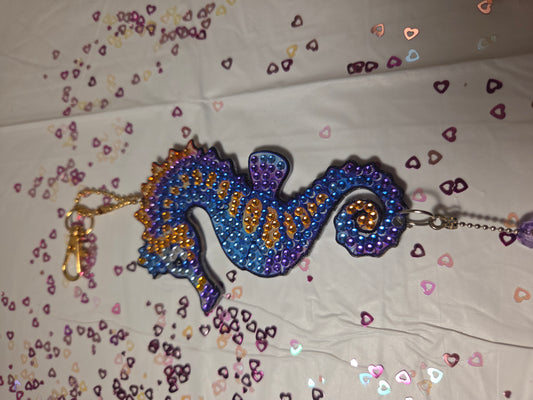 sea horse wind chime