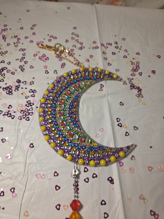 moon wind chime
