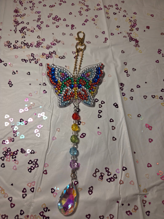 butterfly wind chime
