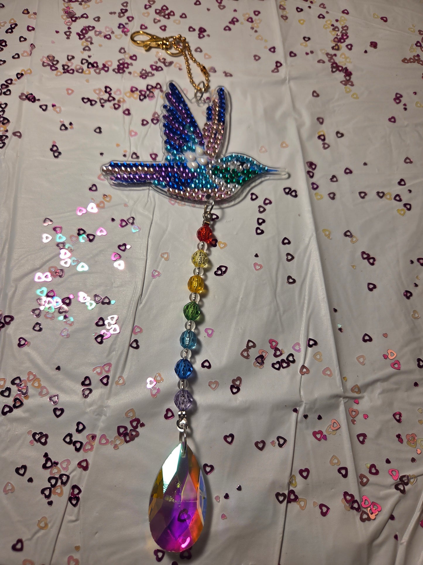 Bird wind chime