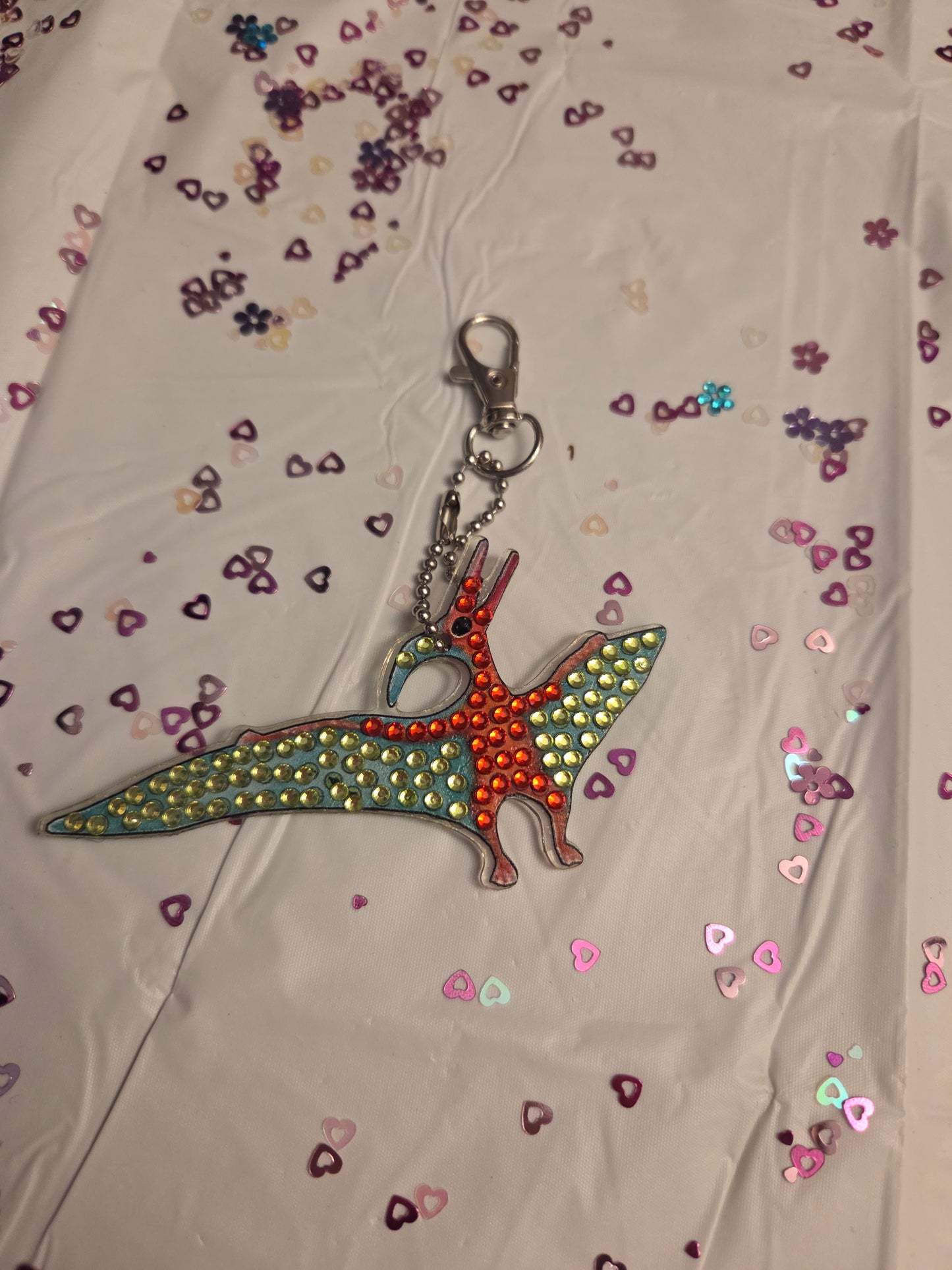 Dinosaur key chain
