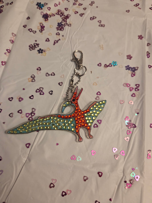 Dinosaur key chain