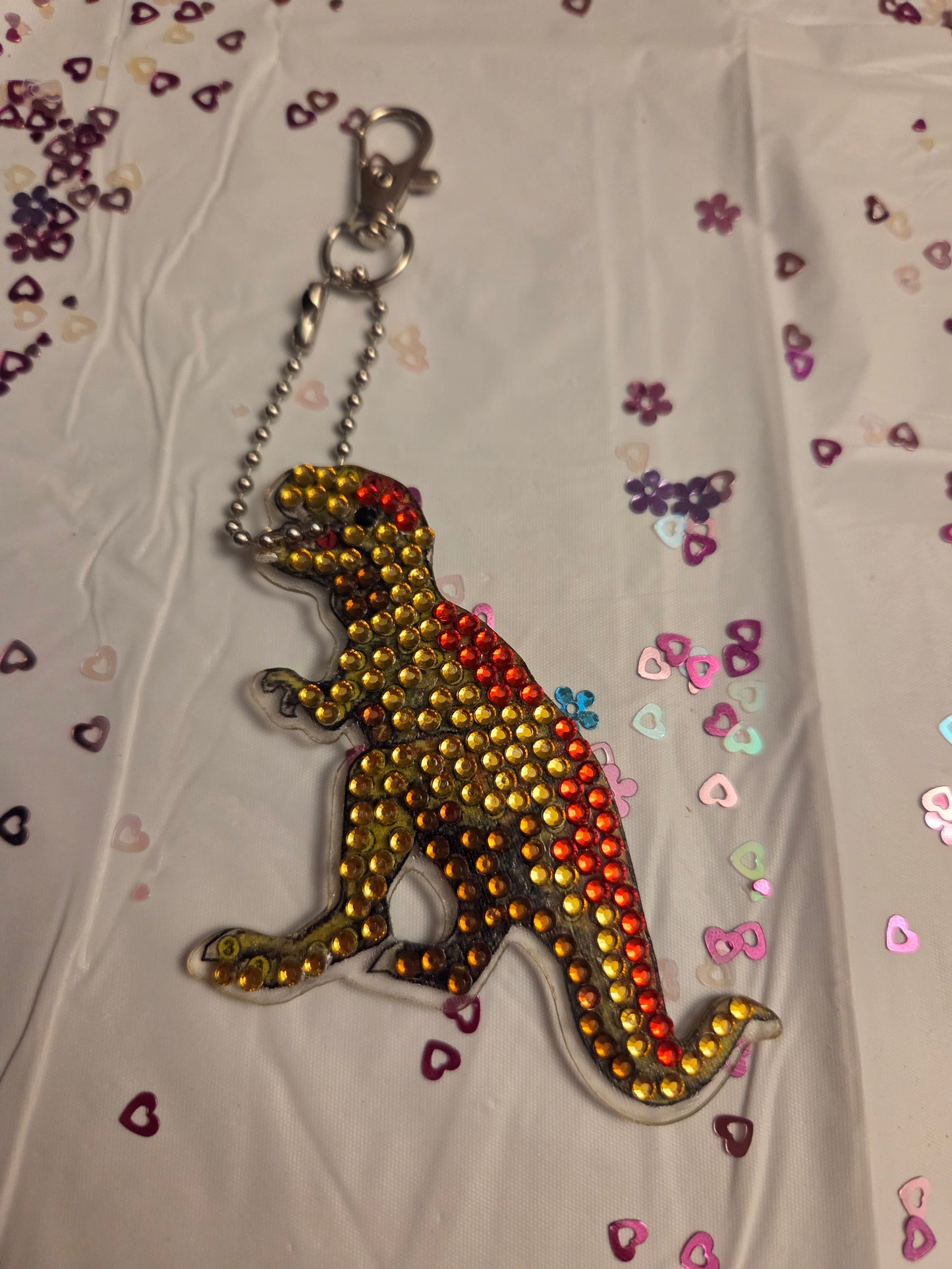 Dinosaur key chain