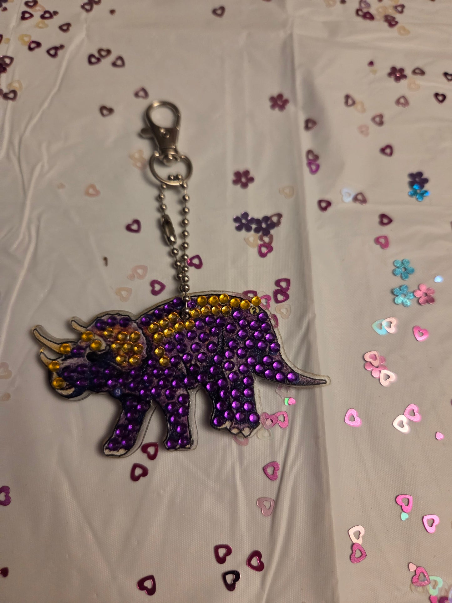 Dinosaur key chain