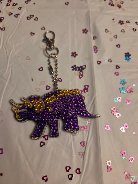 Dinosaur key chain