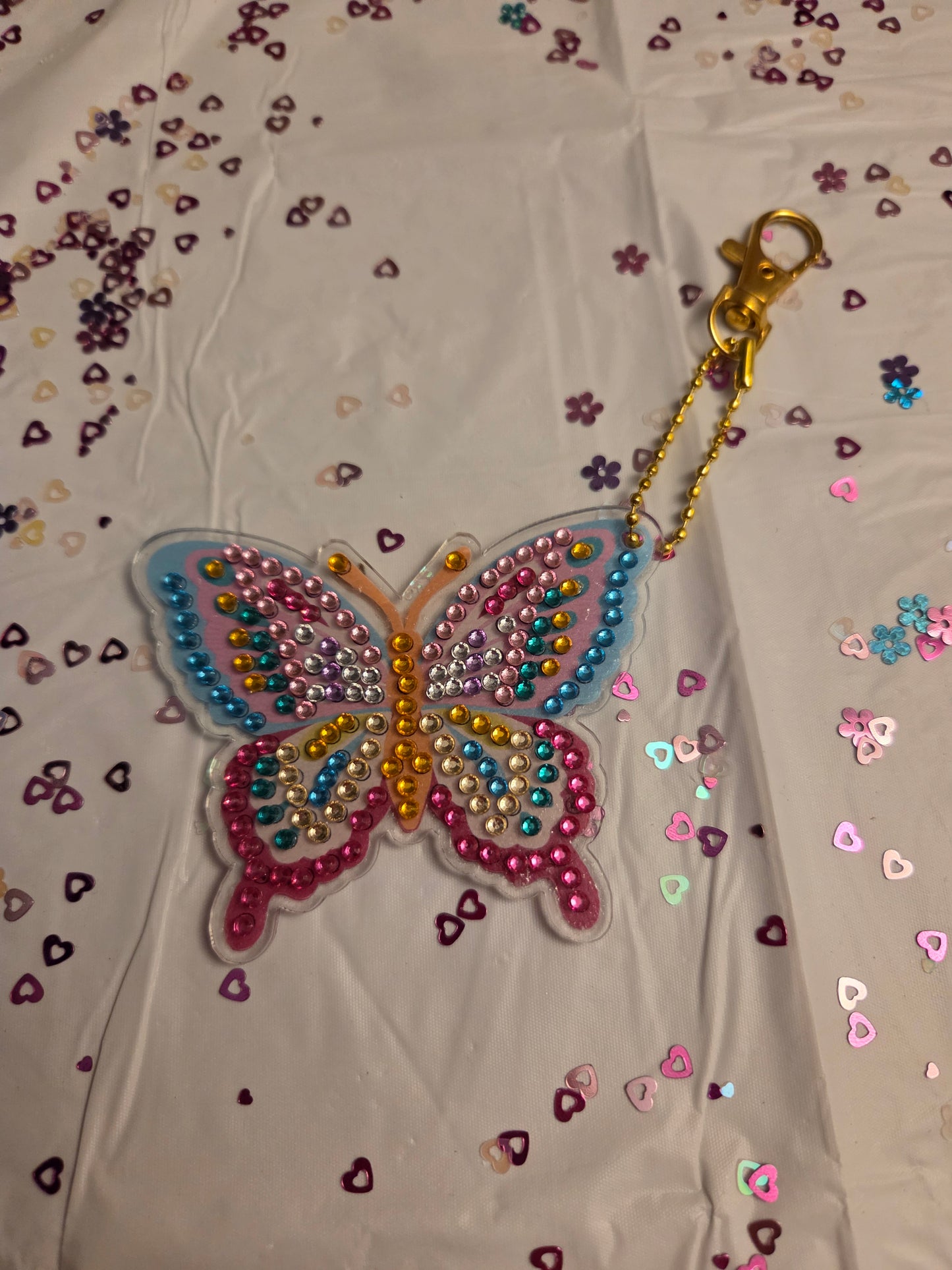 butterfly key chain