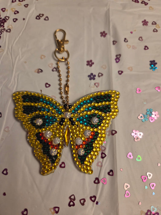Butterfly key chain