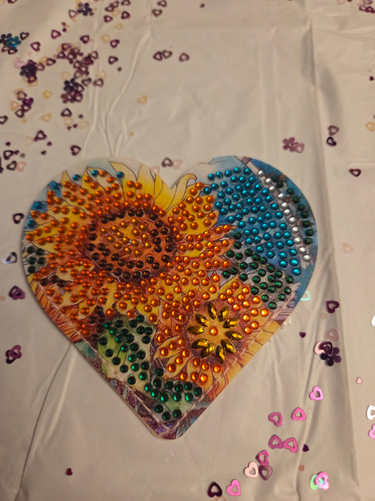 Heart corner bookmark