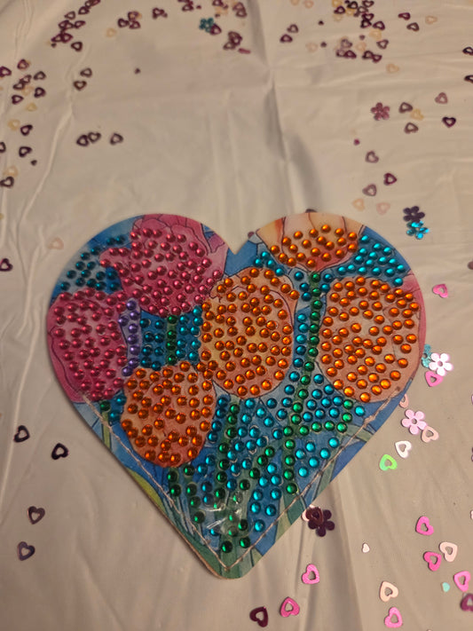 Heart corner bookmark