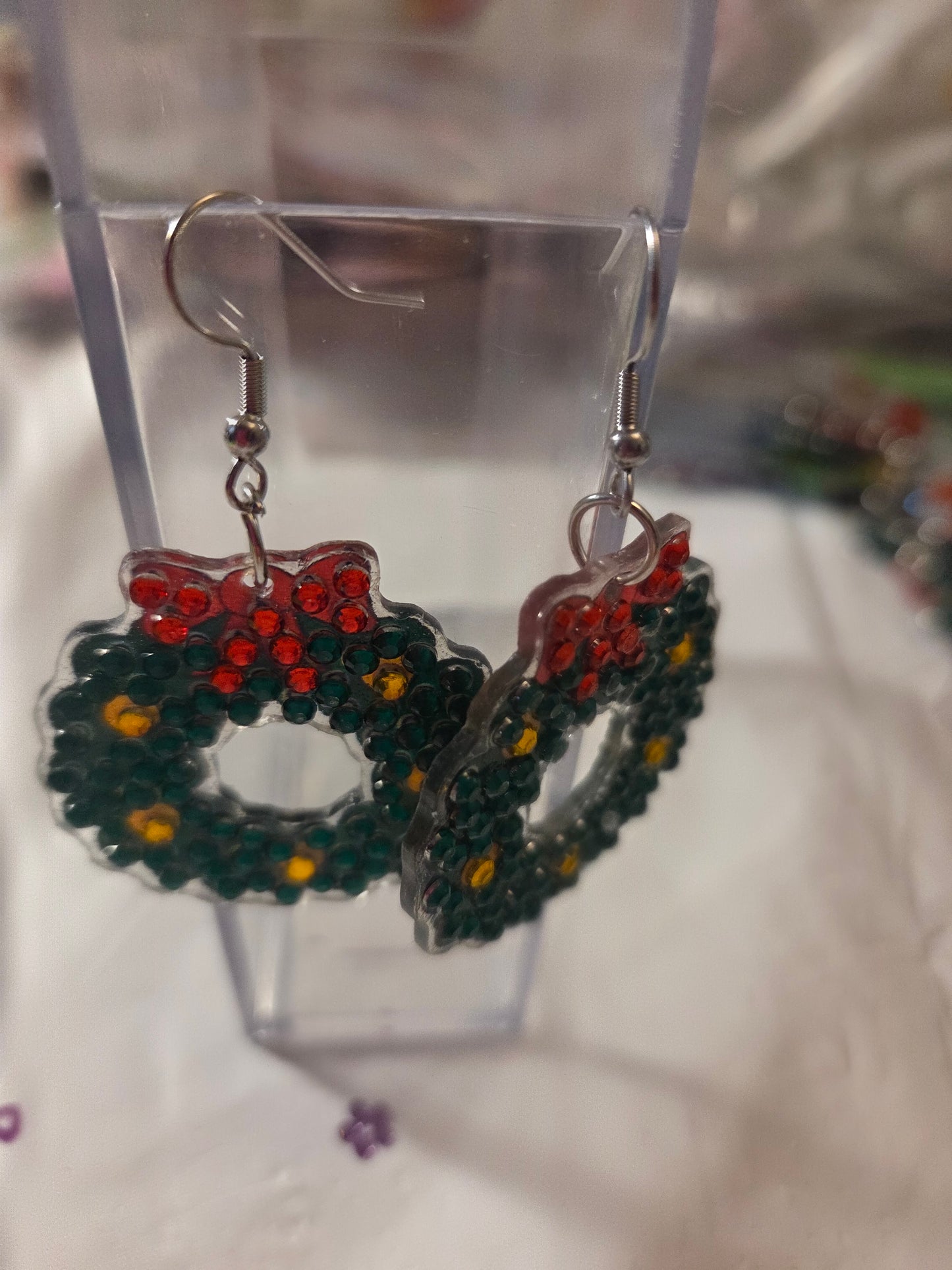 Holiday earrings