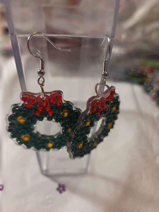 Holiday earrings